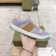 Gucci GG Screener Trainer Purple Suede Gucci GG Screener Trainer Purple Suede