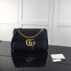 Gucci GG Marmont medium shoulder bag Black 443496 Gucci GG Marmont medium shoulder bag Black 443496