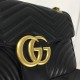 Gucci GG Marmont medium shoulder bag Black 443496 Gucci GG Marmont medium shoulder bag Black 443496