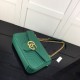 Gucci GG Marmont medium shoulder bag Green 443496 Gucci GG Marmont medium shoulder bag Green 443496