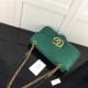 Gucci GG Marmont medium shoulder bag Green 443496 Gucci GG Marmont medium shoulder bag Green 443496