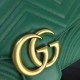 Gucci GG Marmont medium shoulder bag Green 443496 Gucci GG Marmont medium shoulder bag Green 443496