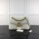 Gucci GG Marmont medium shoulder bag White 443496 Gucci GG Marmont medium shoulder bag White 443496
