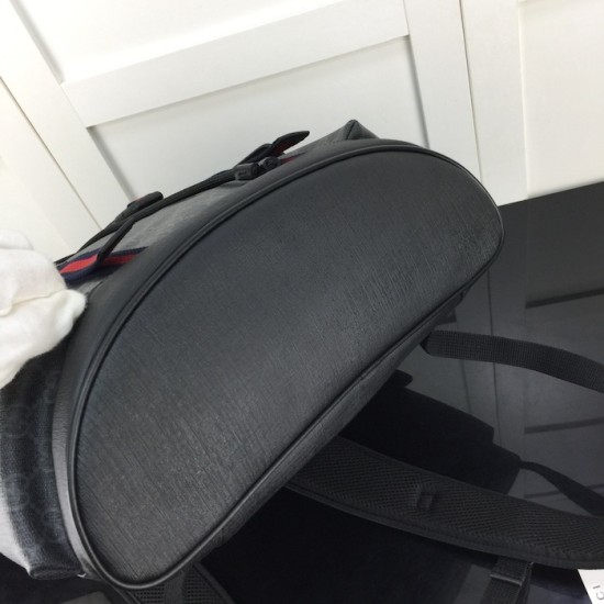 Gucci GG Supreme canvas black backpack 495563 Gucci GG Supreme canvas black backpack 495563