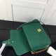 Gucci GG Marmont small top handle bag green 498110 Gucci GG Marmont small top handle bag green 498110