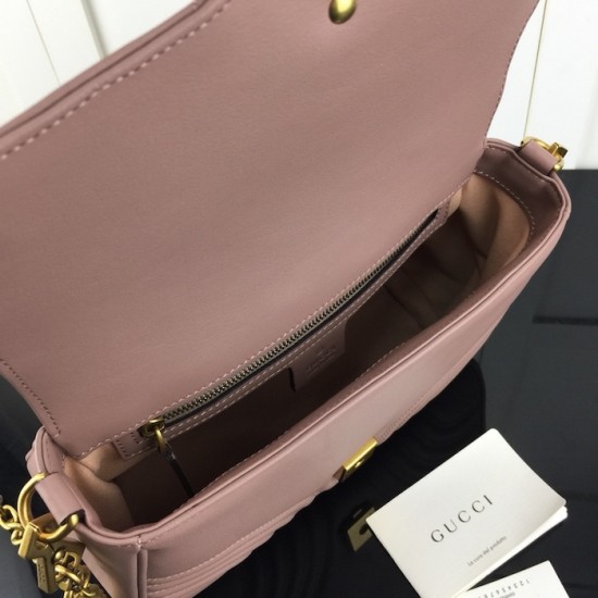 Gucci GG Marmont small top handle bag nude 498110 Gucci GG Marmont small top handle bag nude 498110
