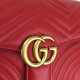 Gucci GG Marmont small top handle bag red 498110 Gucci GG Marmont small top handle bag red 498110
