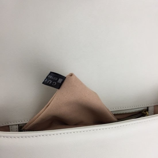 Gucci GG Marmont small top handle bag white 498110 Gucci GG Marmont small top handle bag white 498110