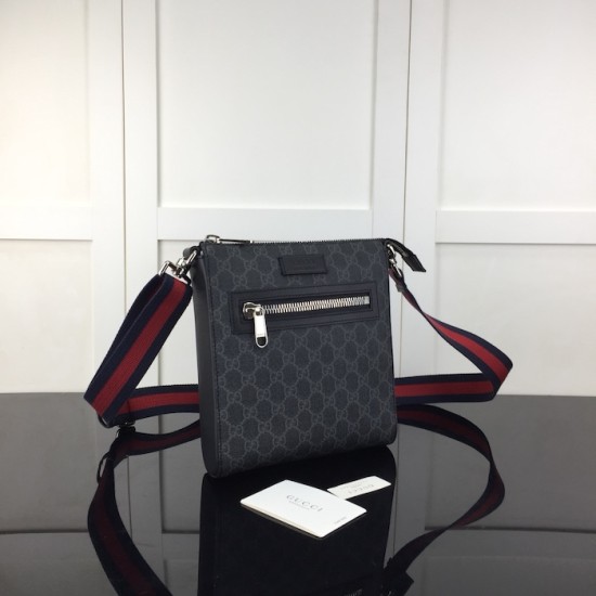 Gucci GG Black small messenger bag 523599 Gucci GG Black small messenger bag 523599
