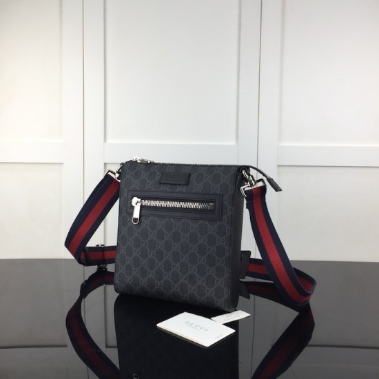 Gucci GG Black small messenger bag 523599 Gucci GG Black small messenger bag 523599
