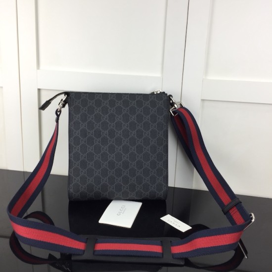 Gucci GG Black small messenger bag 523599 Gucci GG Black small messenger bag 523599