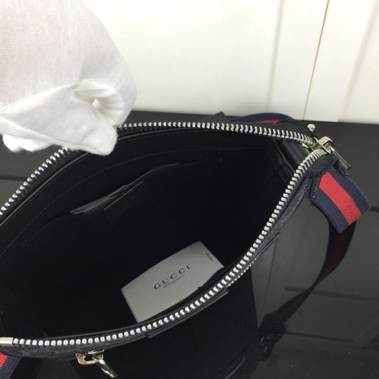 Gucci GG Black small messenger bag 523599 Gucci GG Black small messenger bag 523599