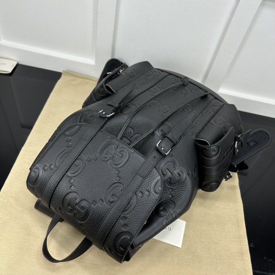 Gucci Medium jumbo GG backpack black 625770 Gucci Medium jumbo GG backpack black 625770