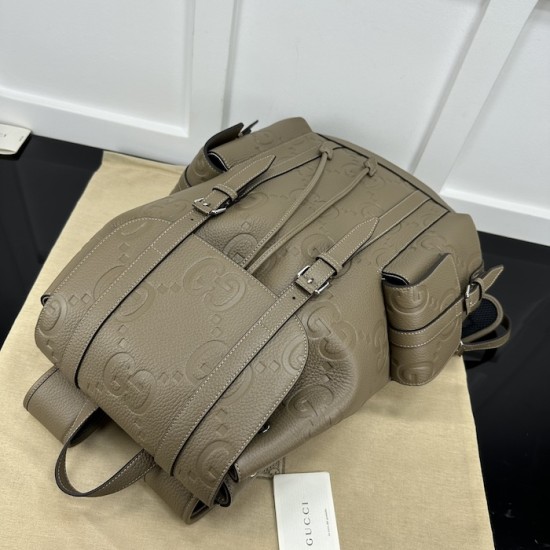 Gucci Medium jumbo GG backpack brown 625770 Gucci Medium jumbo GG backpack brown 625770