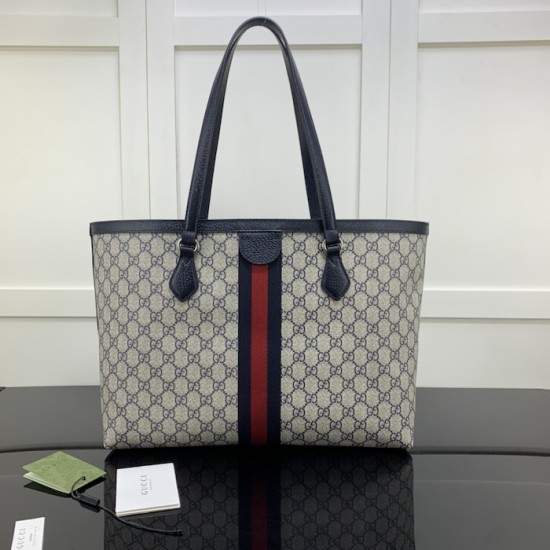 Gucci Ophidia medium tote bag blue 631685 Gucci Ophidia medium tote bag blue 631685