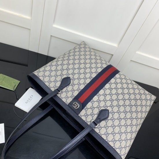 Gucci Ophidia medium tote bag blue 631685 Gucci Ophidia medium tote bag blue 631685