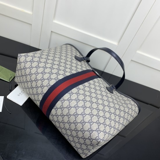 Gucci Ophidia medium tote bag blue 631685 Gucci Ophidia medium tote bag blue 631685