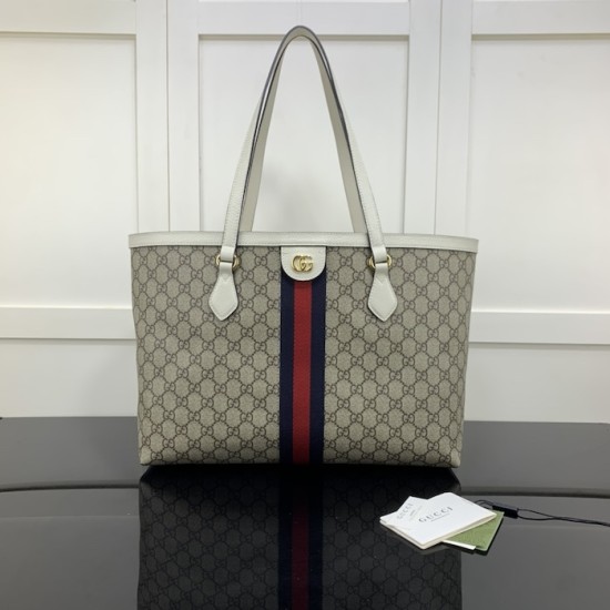 Gucci Ophidia medium tote bag white 631685 Gucci Ophidia medium tote bag white 631685