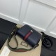 Gucci Ophidia small shoulder bag blue leather Gucci Ophidia small shoulder bag blue leather