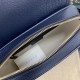 Gucci Ophidia small shoulder bag blue leather Gucci Ophidia small shoulder bag blue leather