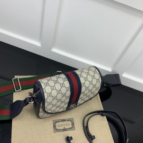 Gucci Ophidia small shoulder bag blue 722117 Gucci Ophidia small shoulder bag blue 722117