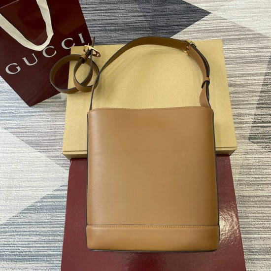 Gucci 73 Small Bucket Bag Brown Gucci 73 Small Bucket Bag Brown