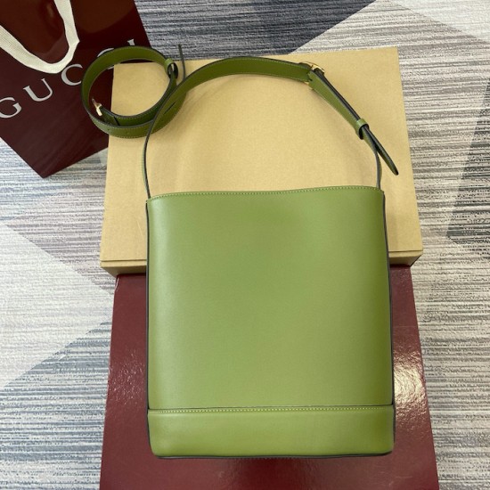 Gucci 73 Small Bucket Bag Green Gucci 73 Small Bucket Bag Green
