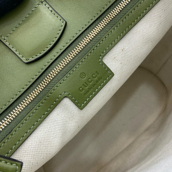 Gucci 73 Small Bucket Bag Green Gucci 73 Small Bucket Bag Green