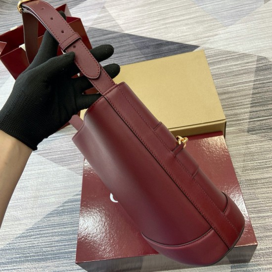 Gucci 73 Small Bucket Bag Red Gucci 73 Small Bucket Bag Red