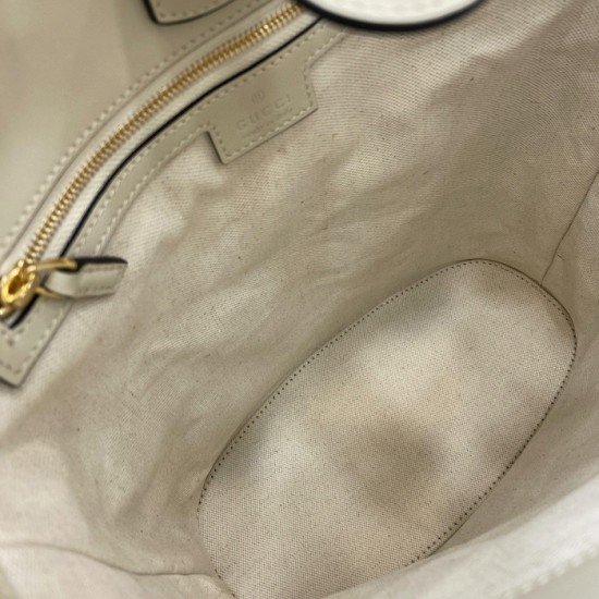 Gucci 73 Small Bucket Bag White Gucci 73 Small Bucket Bag White