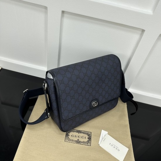 Gucci Ophidia medium messenger bag Blue 761741 Gucci Ophidia medium messenger bag Blue 761741