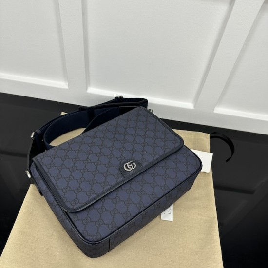 Gucci Ophidia medium messenger bag Blue 761741 Gucci Ophidia medium messenger bag Blue 761741