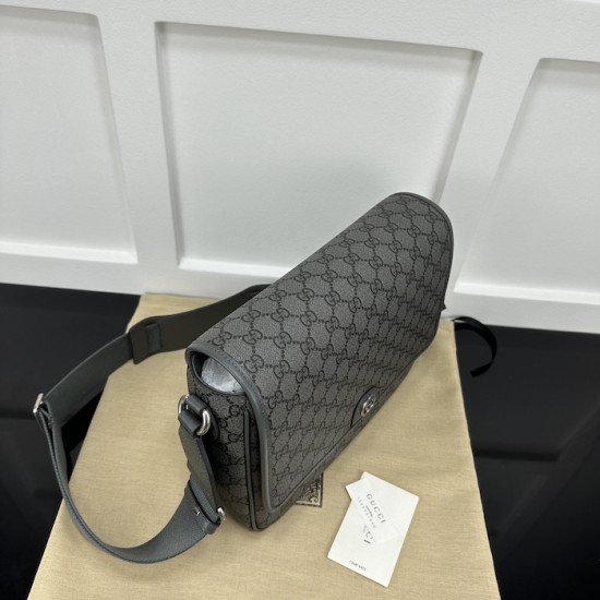 Gucci Ophidia medium messenger bag Grey 761741 Gucci Ophidia medium messenger bag Grey 761741
