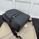 Gucci GG Supreme canvas black backpack 792123 Gucci GG Supreme canvas black backpack 792123
