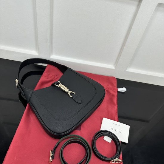 Gucci Jackie 1961 small shoulder bag black 810232 Gucci Jackie 1961 small shoulder bag black 810232