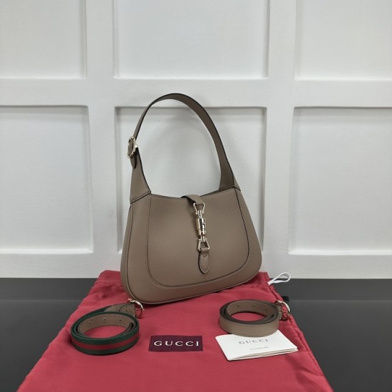 Gucci Jackie 1961 small shoulder bag taupe 810232 Gucci Jackie 1961 small shoulder bag taupe 810232