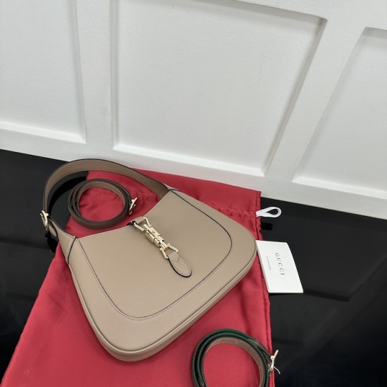 Gucci Jackie 1961 small shoulder bag taupe 810232 Gucci Jackie 1961 small shoulder bag taupe 810232