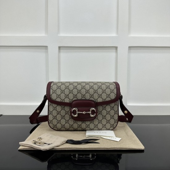 Gucci Horsebit 1955 small shoulder bag red 815178 Gucci Horsebit 1955 small shoulder bag red 815178