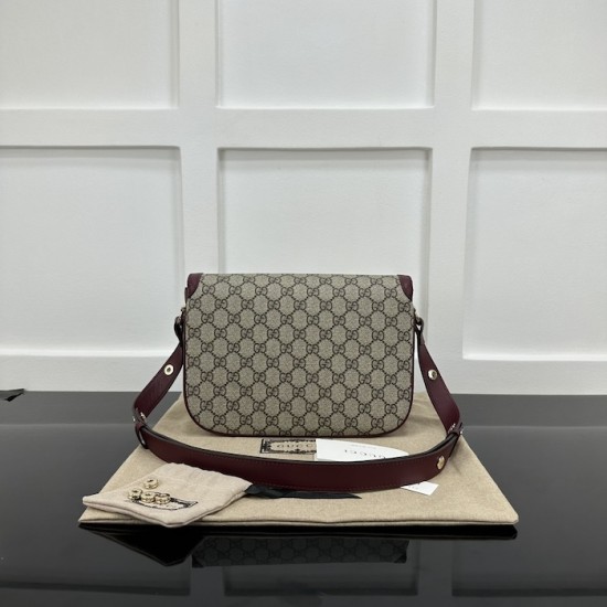 Gucci Horsebit 1955 small shoulder bag red 815178 Gucci Horsebit 1955 small shoulder bag red 815178