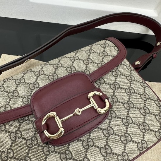 Gucci Horsebit 1955 small shoulder bag red 815178 Gucci Horsebit 1955 small shoulder bag red 815178