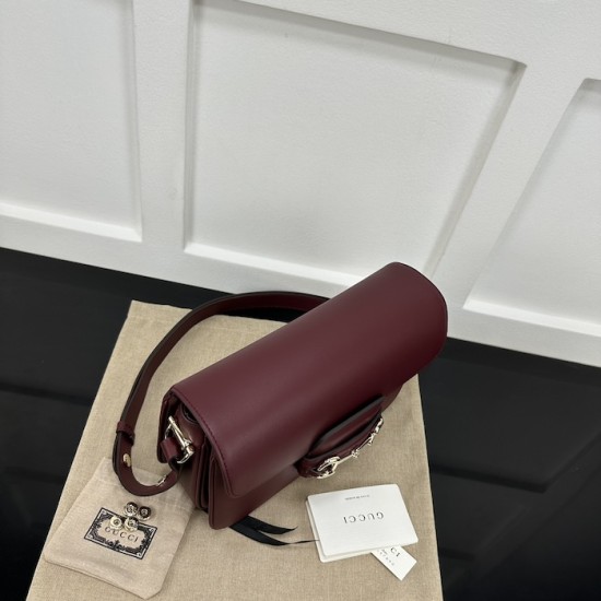 Gucci Horsebit 1955 small shoulder bag smooth leather Gucci Horsebit 1955 small shoulder bag smooth leather