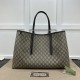 Gucci GG Emblem large tote bag black 815212 Gucci GG Emblem large tote bag black 815212
