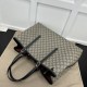Gucci GG Emblem large tote bag black 815212 Gucci GG Emblem large tote bag black 815212