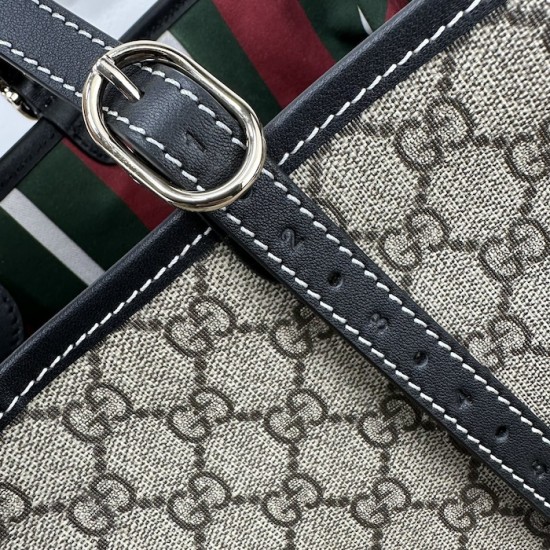 Gucci GG Emblem large tote bag black 815212 Gucci GG Emblem large tote bag black 815212