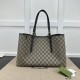 Gucci GG Emblem medium tote bag black 815213 Gucci GG Emblem medium tote bag black 815213