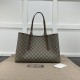 Gucci GG Emblem medium tote bag brown 815213 Gucci GG Emblem medium tote bag brown 815213