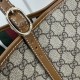 Gucci GG Emblem medium tote bag brown 815213 Gucci GG Emblem medium tote bag brown 815213