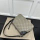 Gucci GG Emblem medium shoulder bag black 815216 Gucci GG Emblem medium shoulder bag black 815216