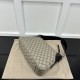 Gucci GG Emblem medium shoulder bag black 815216 Gucci GG Emblem medium shoulder bag black 815216