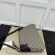 Gucci GG Emblem large shoulder bag black 815217 Gucci GG Emblem large shoulder bag black 815217